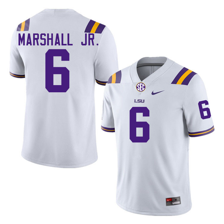 Terrace Marshall Jr. LSU Tigers Jersey,Louisiana State University Tigers Football Jersey-White